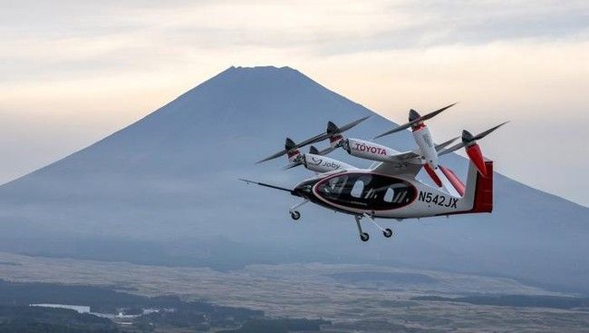 Penampakan Mobil Terbang Toyota Sukses Uji Coba Perdana di Jepang