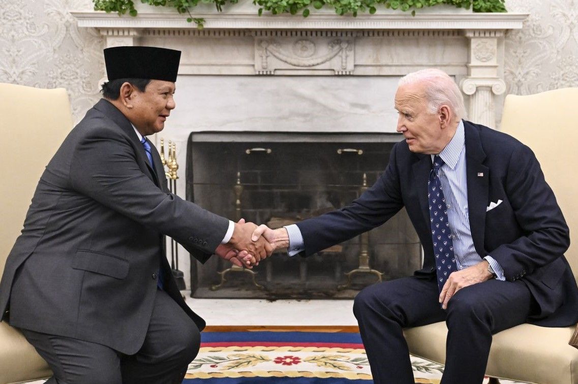 Prabowo Subianto Berterima Kasih ke Joe Biden yang Mau Menerimanya