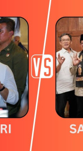 Salam Satu Jari RK-Jokowi Vs Salam Tiga Jari Pramono-Anies