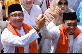 Suara RIDO Berkurang 2, Ridwan Kamil dan Suswono Tak Bisa Coblos Diri Sendiri