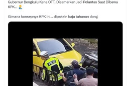 Viral! Gubernur Bengkulu Pakai Baju Polantas, Ternyata Itu Kecerdikan Polisi