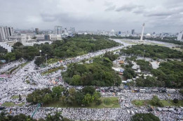 Jangan Lupa Besok Reuni 212! Yang Bawa Kendaraan Parkir di Sejumlah Lokasi Ini