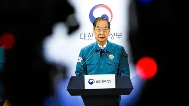 Korea Selatan Guncang Politik: Presiden Sementara Han Duck-soo Dimakzulkan