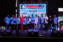 Deklarasi Relawan GIBRANKU di Depok Tuai Berbagai Opini