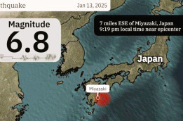 Kemlu RI Pastikan Tidak Ada WNI Jadi Korban Gempa Kyushu, Jepang