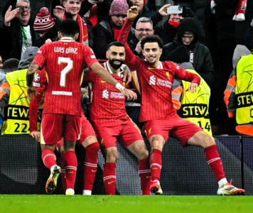 Liverpool Tundukkan Lille 2-1 di Anfield, Mohamed Salah Masuk 10 Besar Top Skor Liga Champions