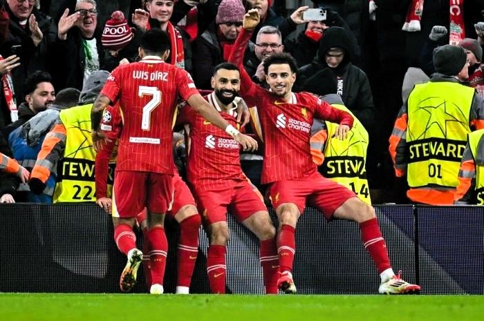 Liverpool Tundukkan Lille 2-1 di Anfield, Mohamed Salah Masuk 10 Besar Top Skor Liga Champions