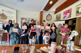 Di Tuwa Kawa Kafe, Menghirup Kopi dan Seni Lukis Untuk Solidaritas Palestina