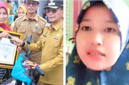 VIRAL! Hadiah Motor untuk Nakes Teladan Ditahan