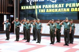 Ini Dia Nama Perwira TNI Yang di Promosi, Mutasi dan Rotasi