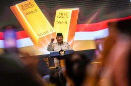 Prabowo Resmikan Bank Emas Pertama di Indonesia