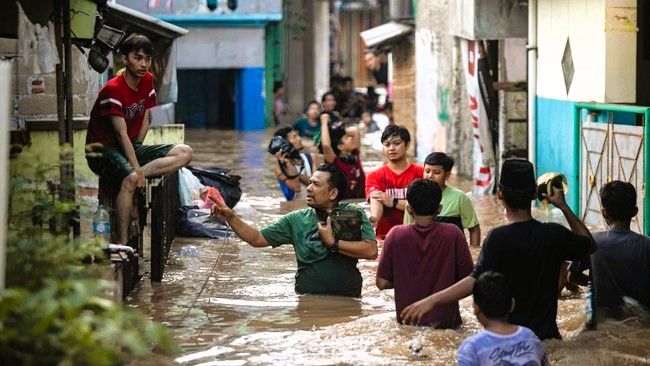 Berikut Titik Banjir di Jakarta, Ada Yang Terendam Hingga 2,5 Meter