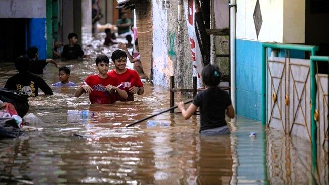 SIMAK! Lokasi Banjir di Jakarta Terkini