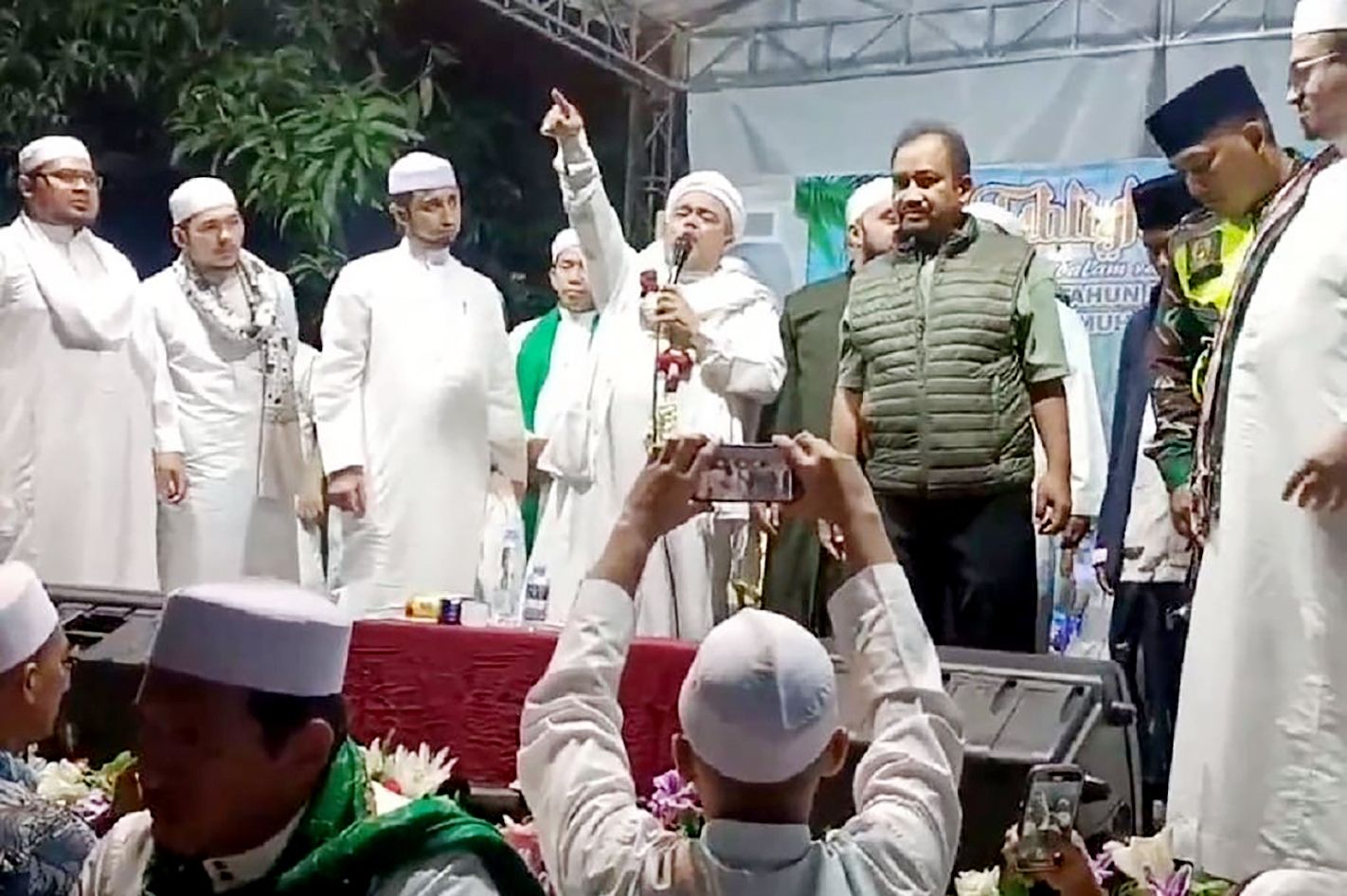 Tabligh Akbar Habib Rizieq Diserang, FPI Minta Pelaku Ditangkap!