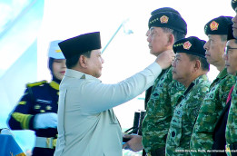 Presiden Prabowo Lantik Jenderal Tandyo 