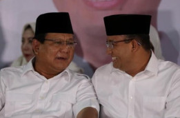 Di PKS, Prabowo: Saya Tidak Dendam dengan Anies