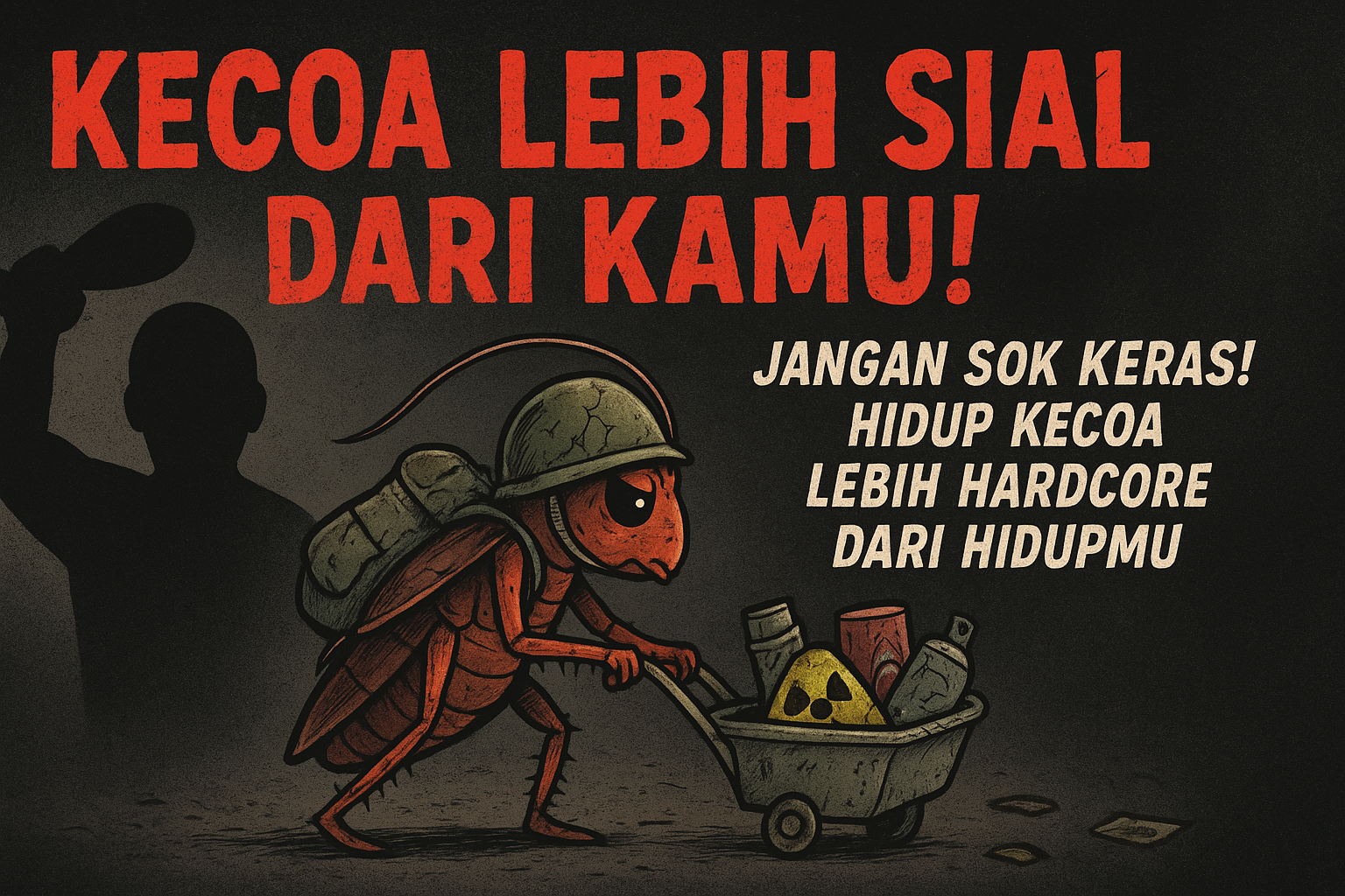Kecoa Lebih Sial dari Kamu!