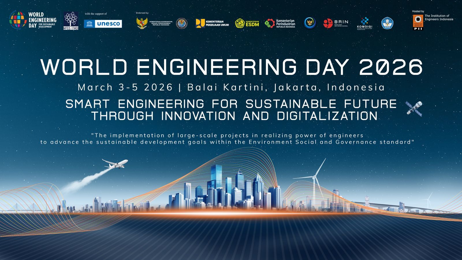 Indonesia Tuan Rumah World Engineering Day 2026
