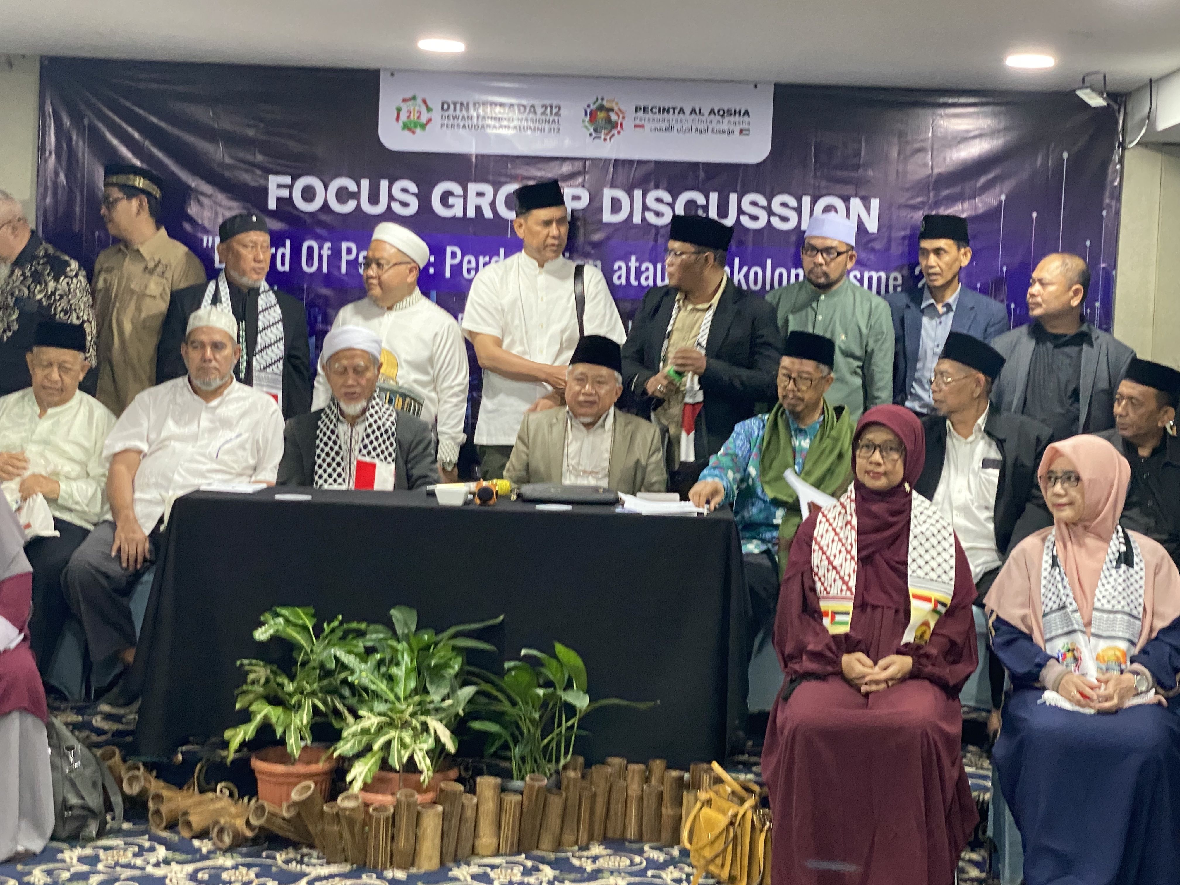 Usai FGD, Ulama dan Tokoh Nasional Tolak BoP