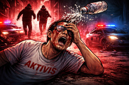 Teror Air Keras Hantam Aktivis KontraS, Alarm Baru bagi Pembela HAM