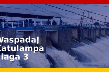 JAKARTA WASPADA! Katulampa Siaga 3