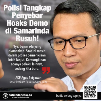 Polisi Tangkap Penyebar Hoaks Demo Rusuh!
